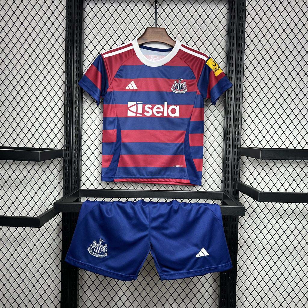 2024-2025 Kids Newcastle United Away Football Shirt 1:1 Thai Quality