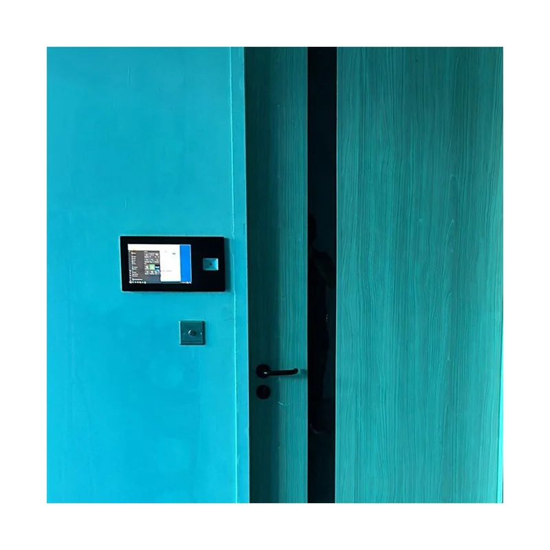 Custom 10.1 indoor RFID wall mount capacitive industrial touch screen monitor with RFID card reader