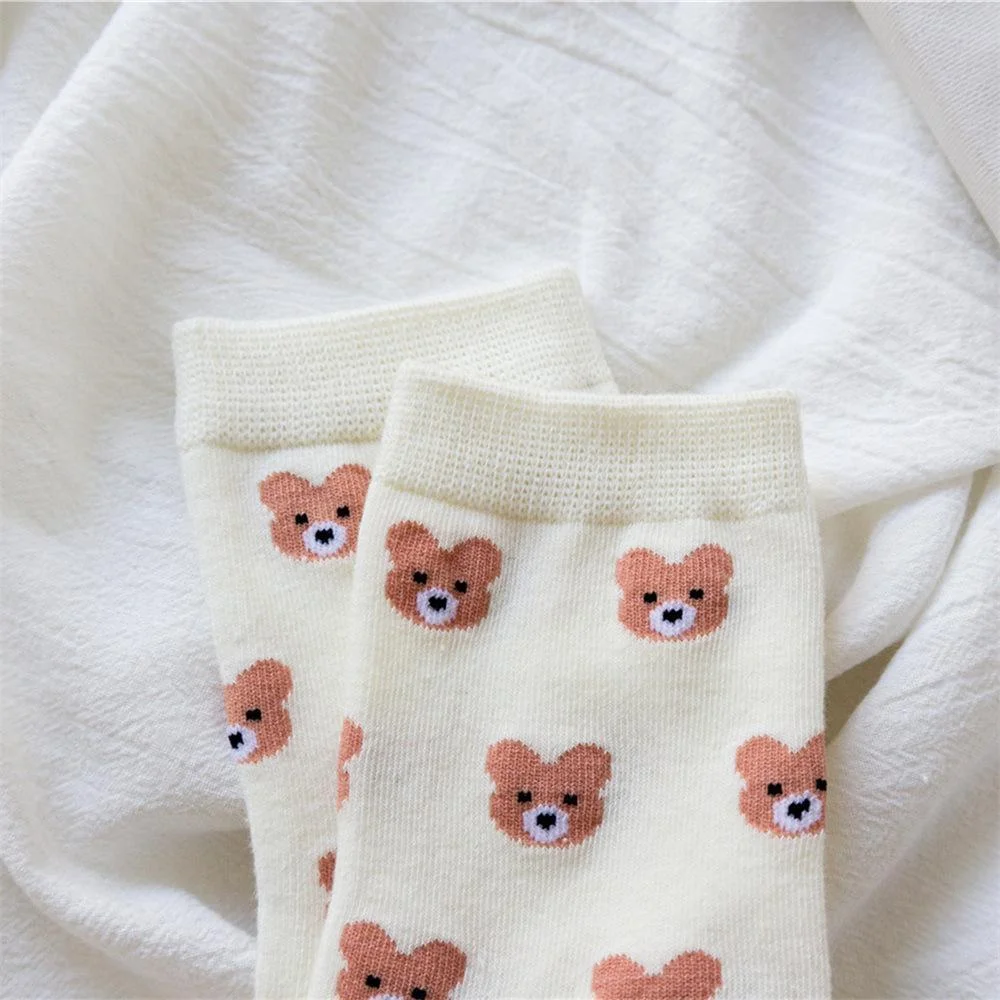 KOREAN BEAR SOCKS (3 pairs)