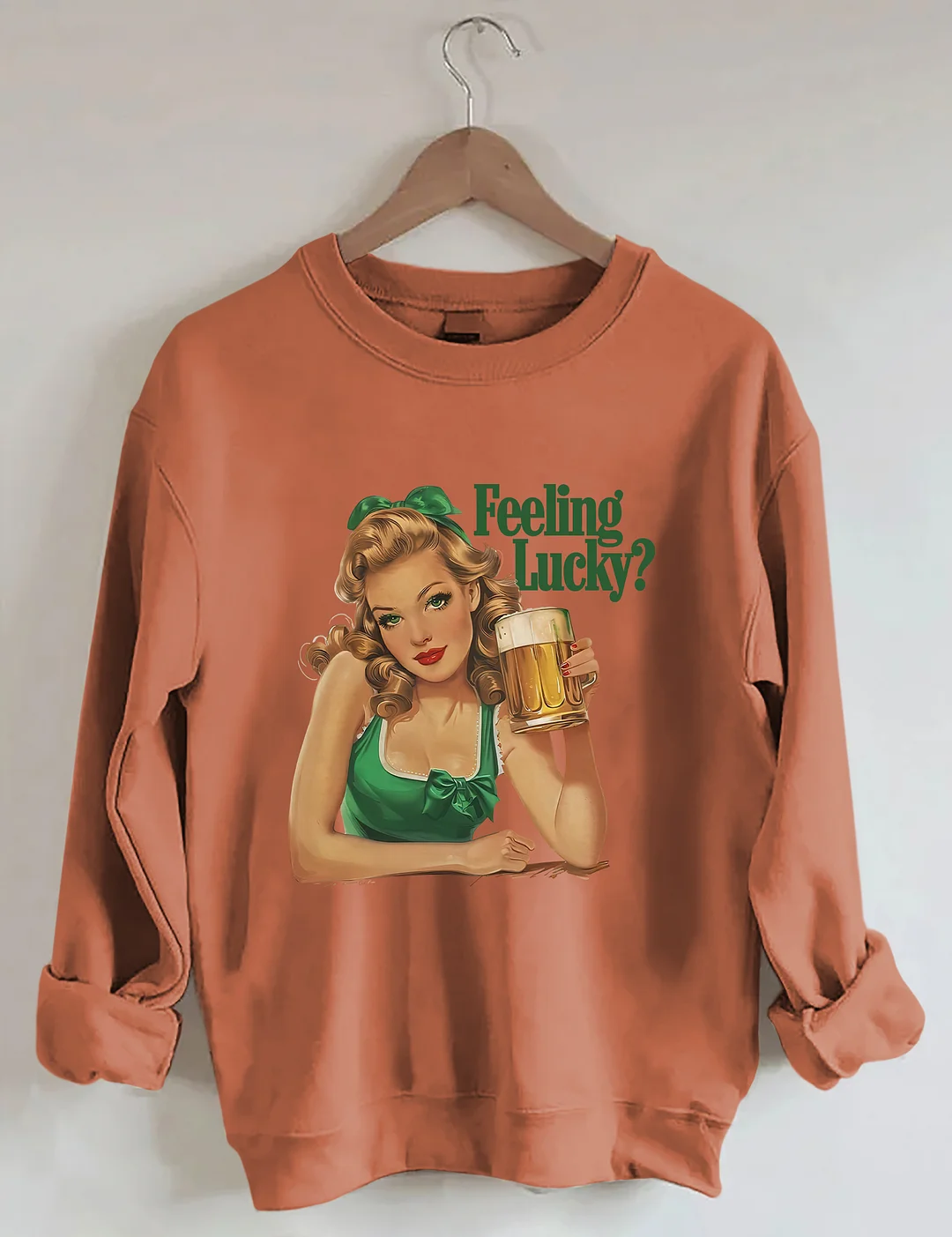 Feeling Lucky St Patrick’s Day Sweatshirt 
