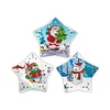 3pcs/set 5D DIY Diamond Painting Christmas Tree LED Star Hanging Lights