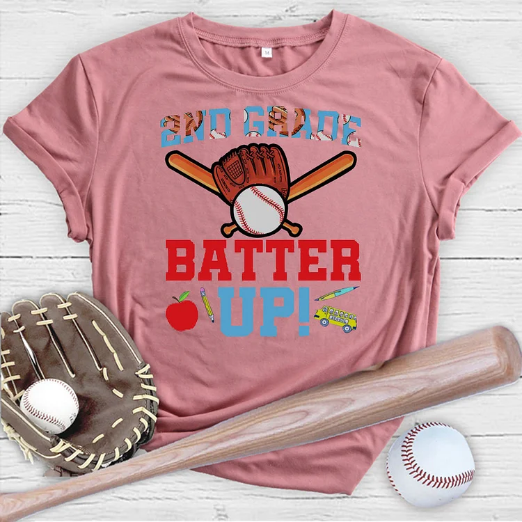 2NO grade batter up T-Shirt Tee -07477