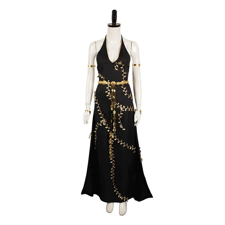 Elden Ring DLC (2024) Marika Black Dress Outfits Cosplay Costume Halloween Carnival Suit