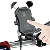 Motorcycle Phone Holder 15W Wireless + QC 3.0 USB Charger Phone GPS Mount