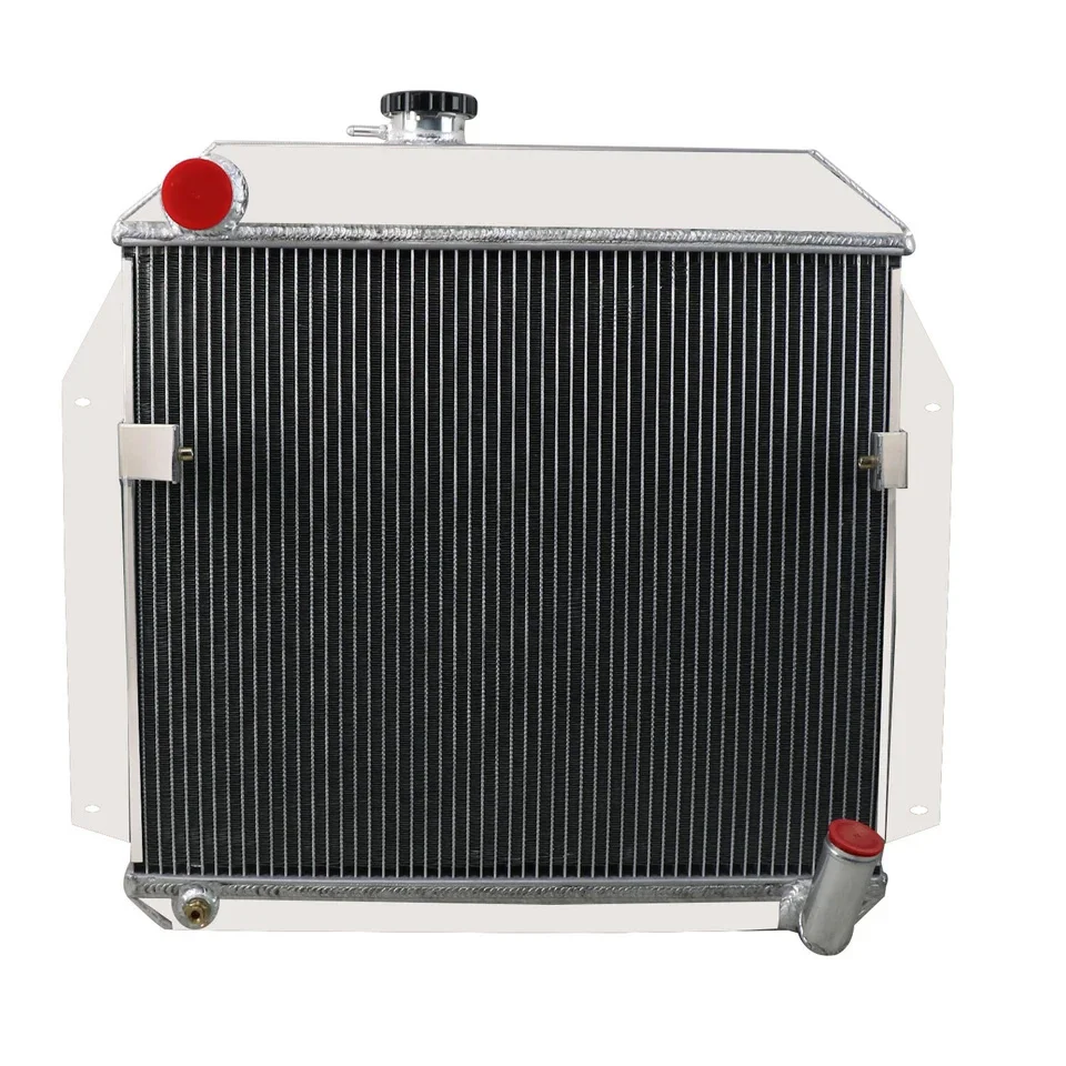 Alloyworks 3 Row Aluminum Radiator For 55 56 Polymouth Belvedere Fury Savoy Suburban L6 V8