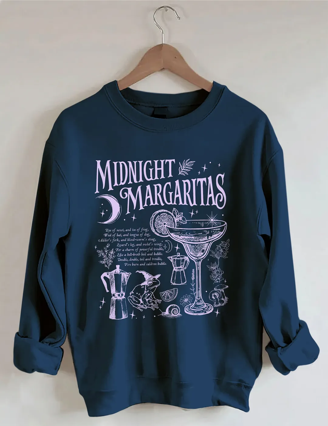 Midnight Margaritas Design Sweatshirt