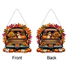 2Pcs citrouille voiture - 5d bricolage artisanat pendentif