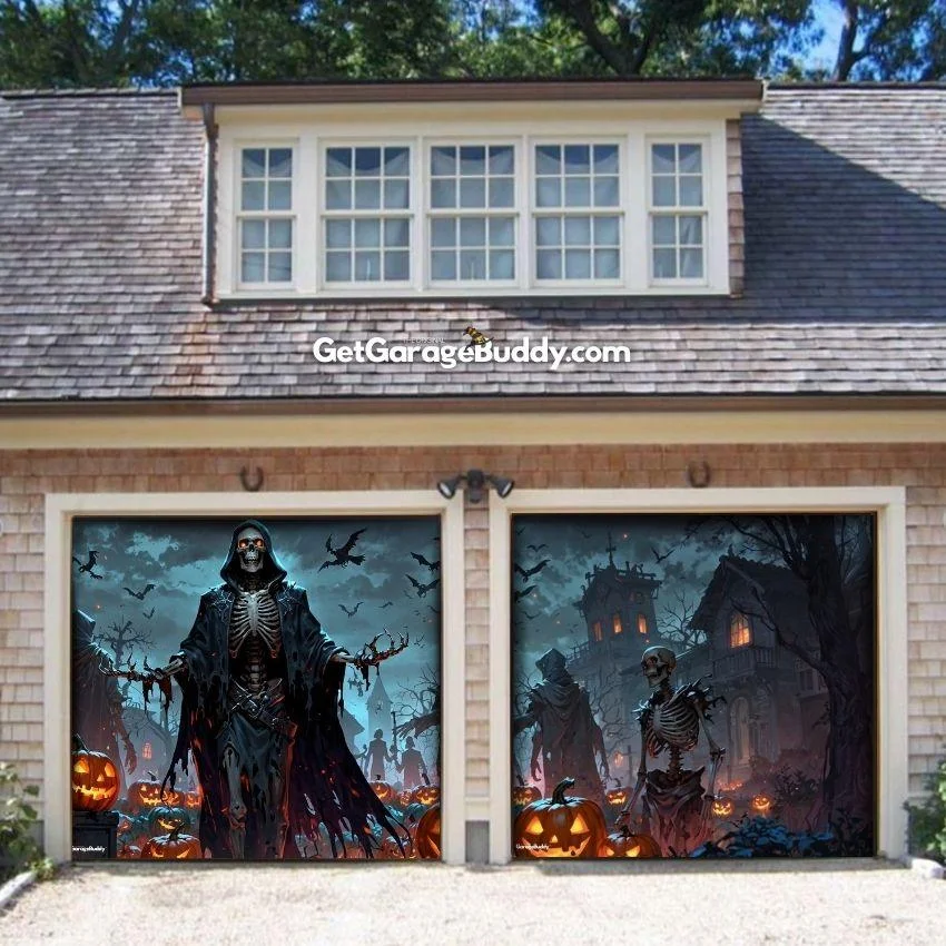 GarageBuddy Halloween Garage Door Covers