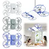 Screw in Ceiling Fan with Light with 3 Adjustable Color Modes Drone Inspired Led Ceiling Fan Light with Extension Rod & Remote Control for Bedroom Living Room Office