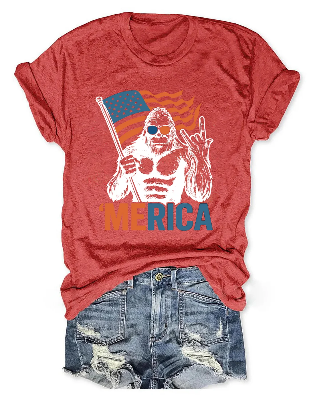 Bigfoot Merica T-shirt