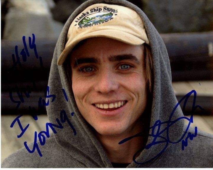 JAKE ANDERSON signed autographed DEADLIEST CATCH Photo Poster painting GREAT CONTENT!