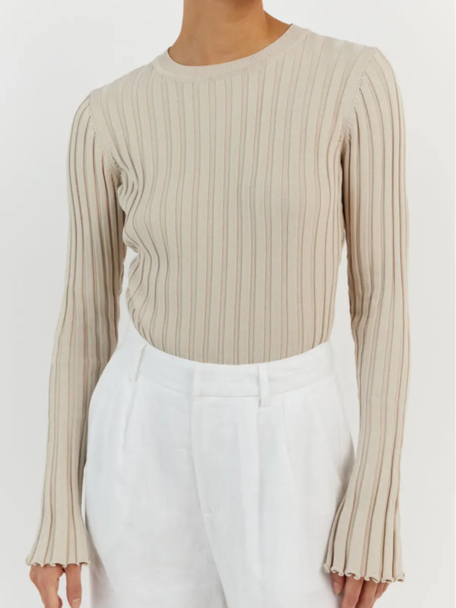 Uveng Uveng Collar Knitted Sweater Long-Sleeved Pit Strip Bottom Shirt Solid Color Tight Autumn And Winter Top Woman