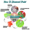 8pcs Sunrise DIY Diamond Painting Wooden Coasters