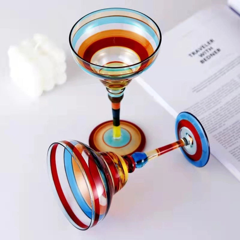 Casual Elegant Fruit Crystal Wine Glass 1 Piece