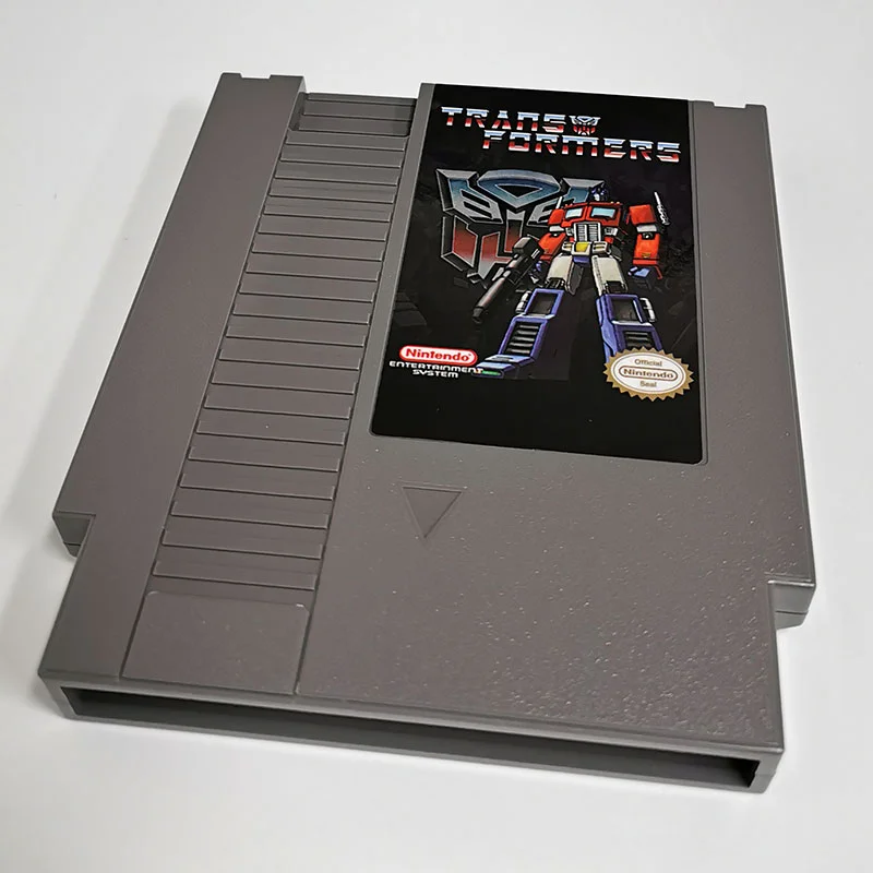 The Transformers: Mystery of Convoy For Nintendo NES - 8 Bit Game Cartridge