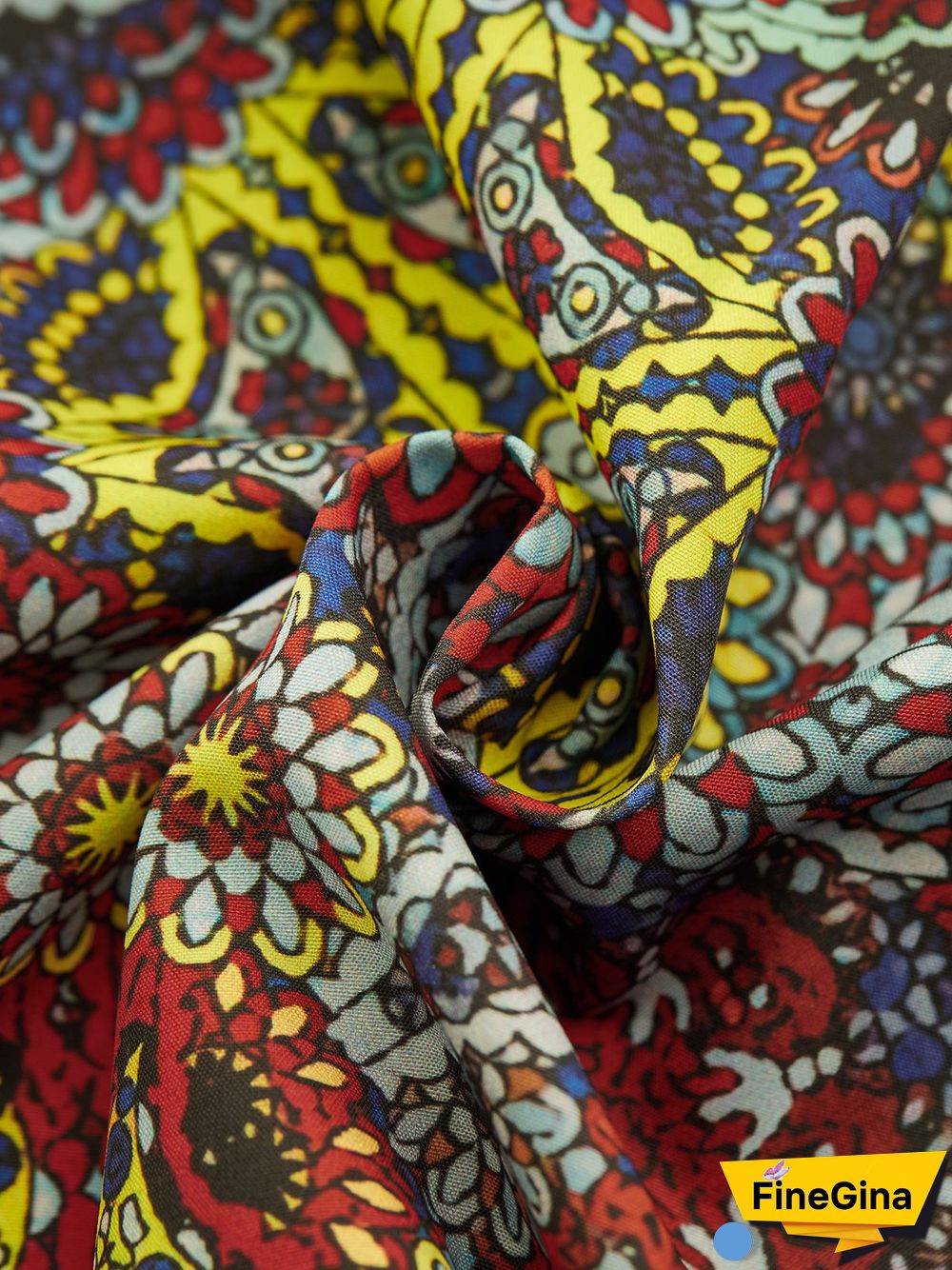 Round Neck Painted Short Sleeve Tops