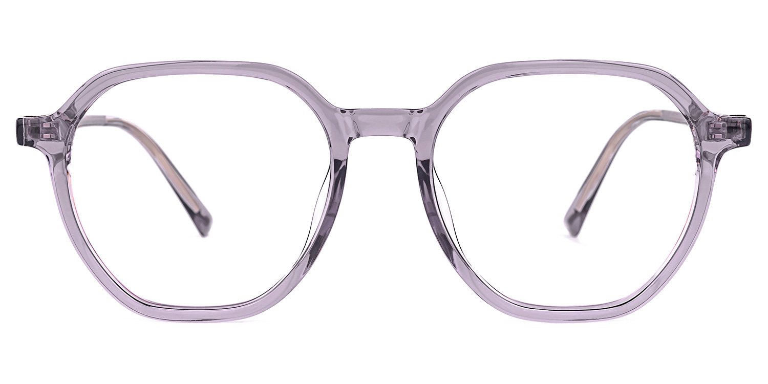 Madison Lila Kristall Geometrisch Brille Lila Kristall