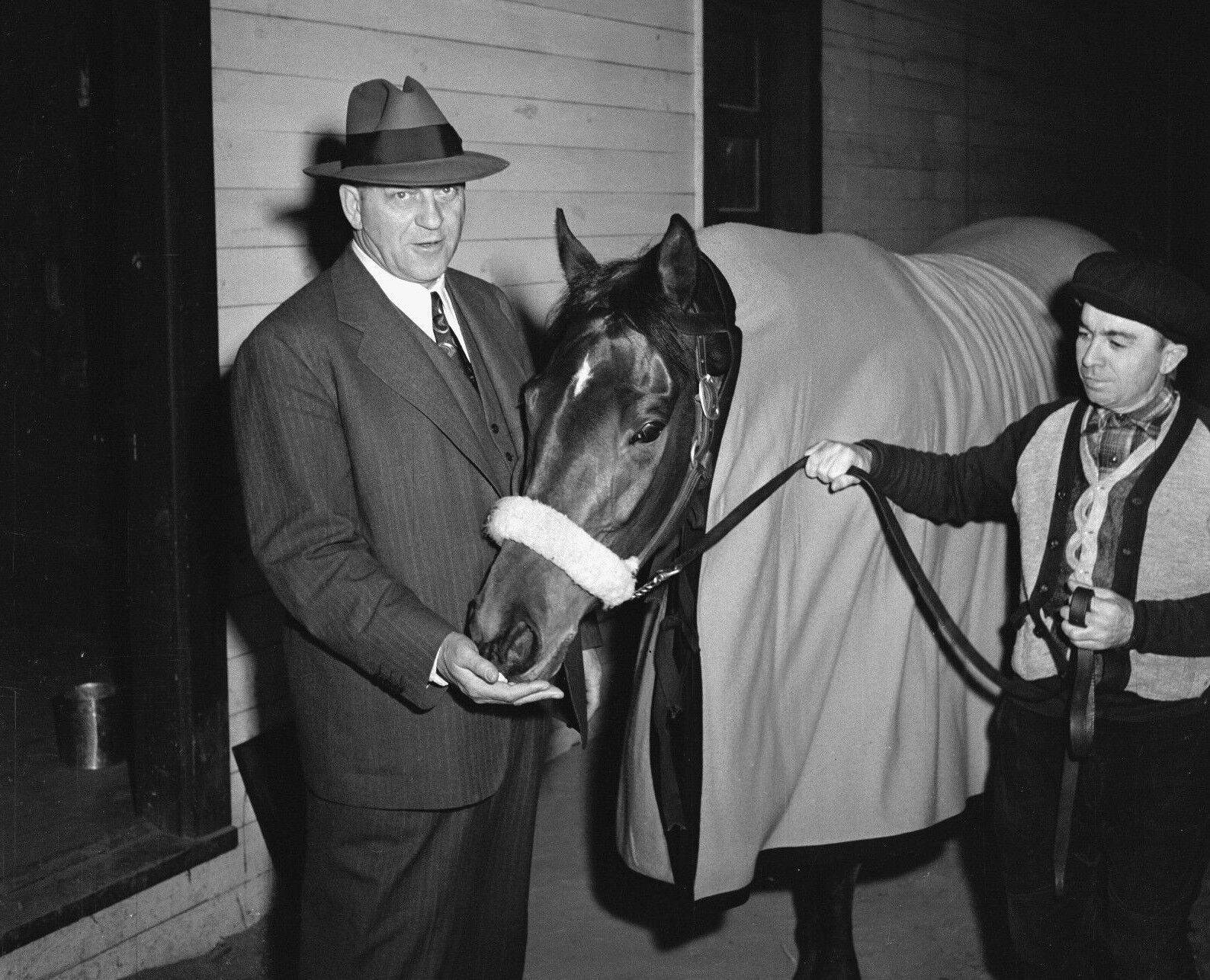 1942 Count Fleet Triple Crown Horse Racing 8x10 Photo Poster painting G.D. Cameron J Longden