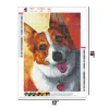 Cute Dog  | Full Round Diamond Painting Kits