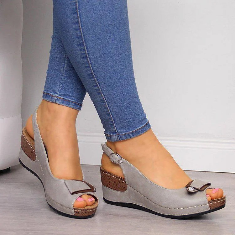 Comfortable Casual Wedge Heel Sandals