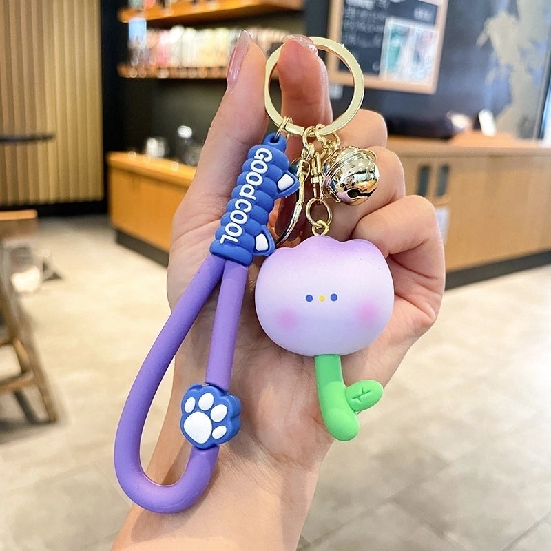 Cute Flower Resin Women’s Keychain