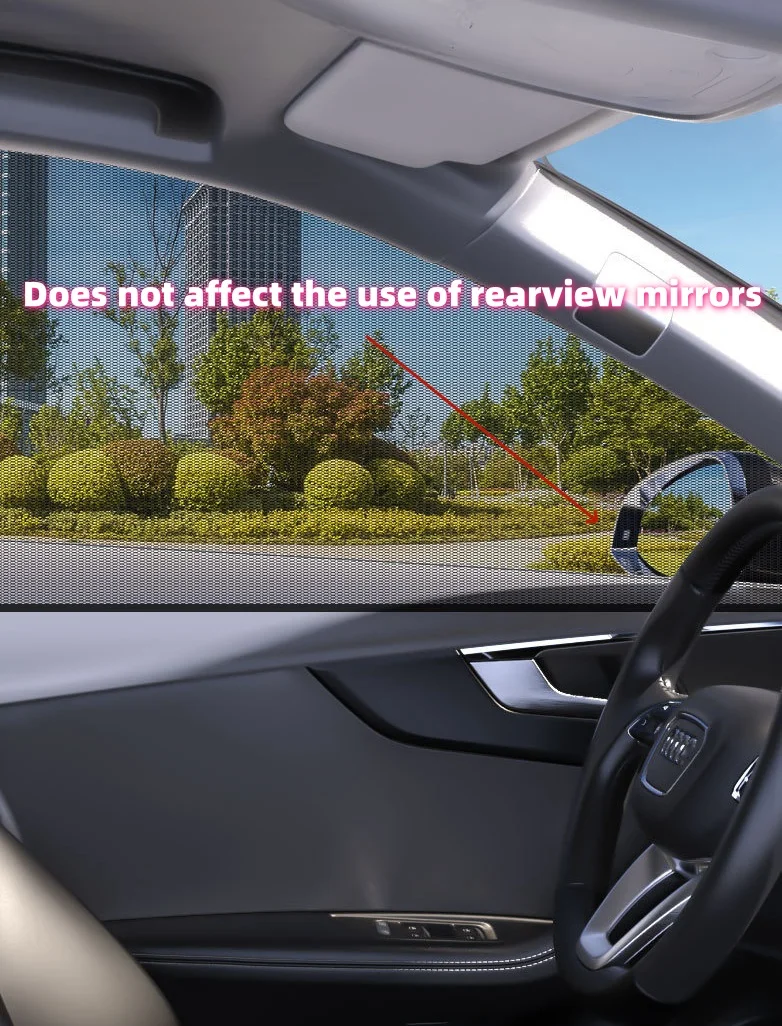 Car anti-mosquito breathable window net