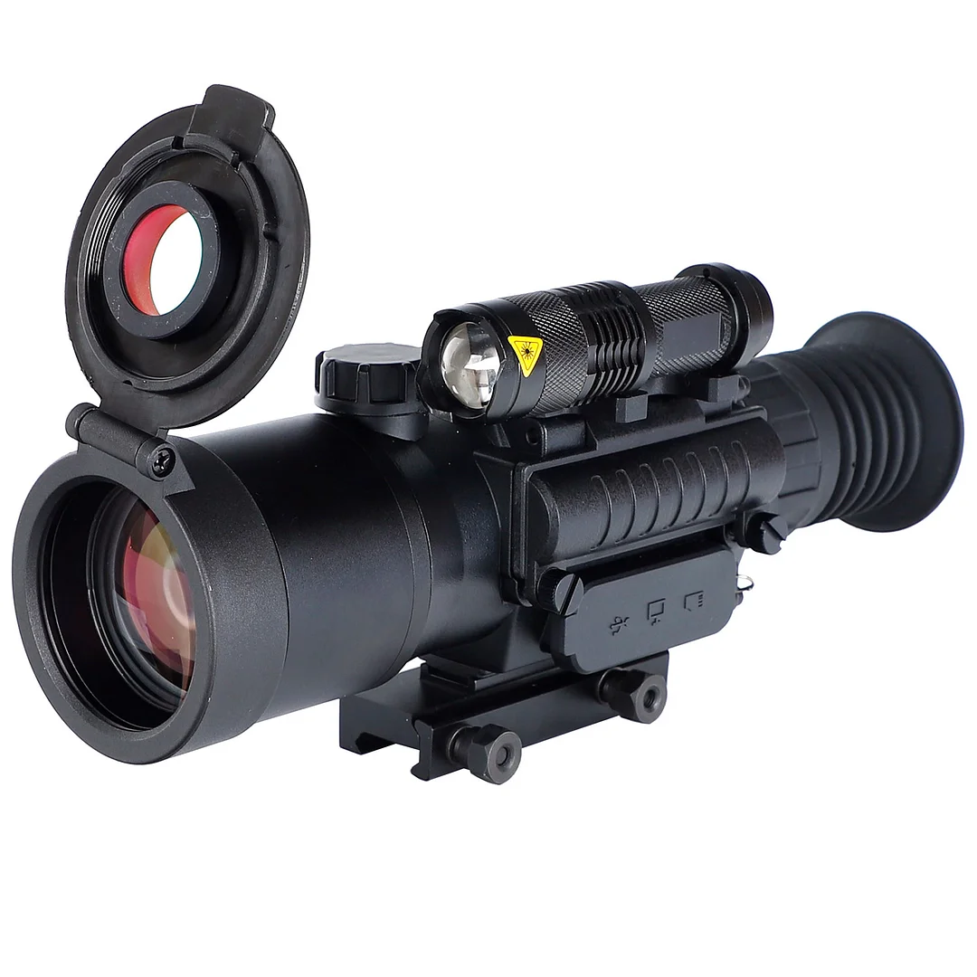 Digital Night Vision Scope HD 3.7-11X50 Tactical Sight Hunting Monocular Night Vision Weapon Riflescope