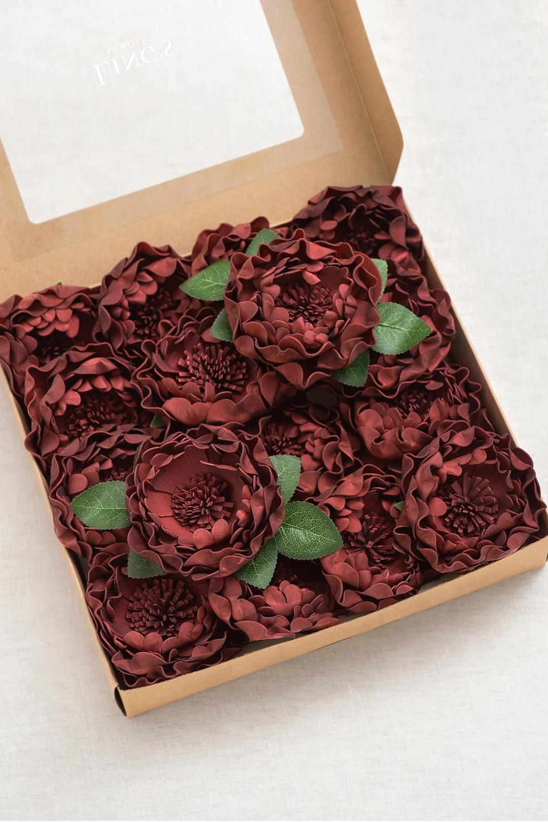 4" Foam Blooming Peony with Stem - 8 Colors