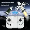 LED Spray Folding Rocket Remote Control Drone Outdoor Flying Toy