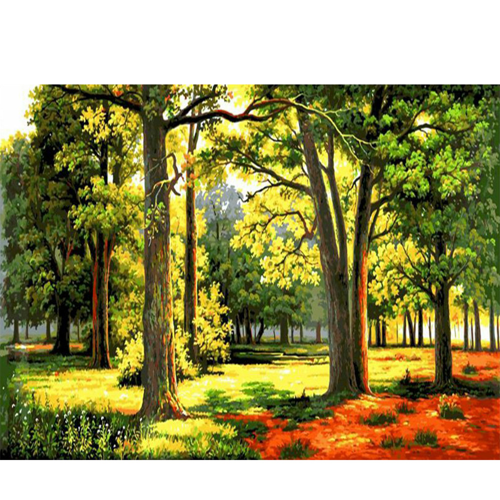 

Forest Landscape - Square Drill Diamond Painting - 40*30CM, 501 Original