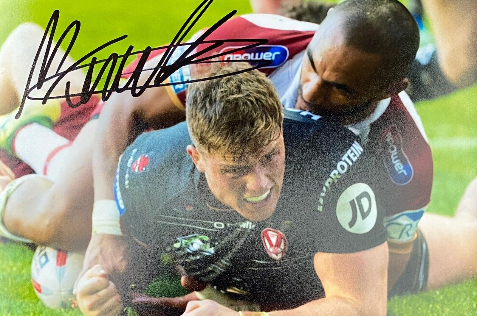 Morgan Knowles Genuine Hand Signed 6X4 Photo Poster painting - St Helens 2