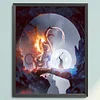 Gandalf Vs Balrog - 11CT Stamped Cross Stitch - 45*55cm
