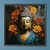 Buddha - Rundbohrer Diamantmalerei - 40*40cm