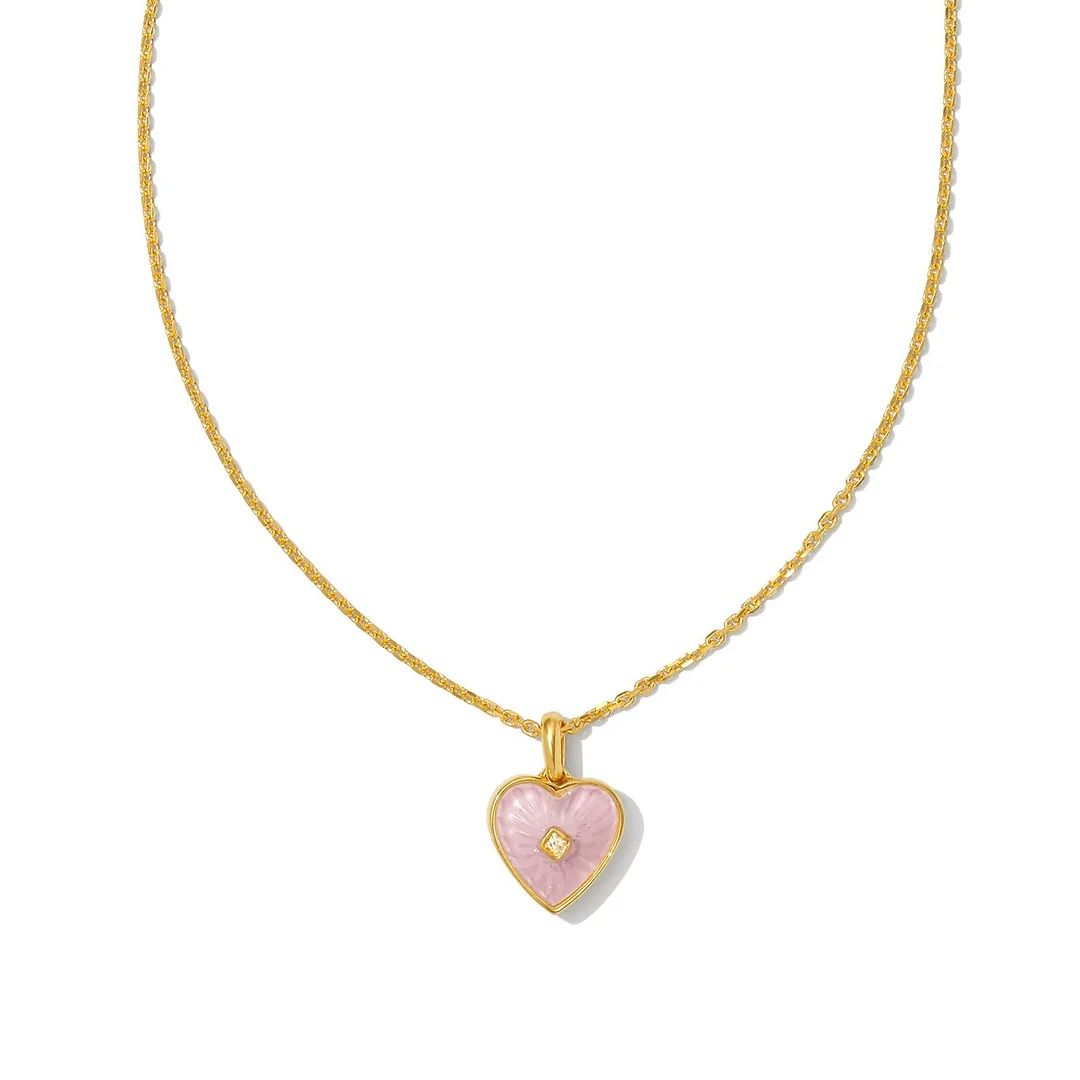 Women's Heart Shell Necklace Pendant Necklace