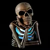 Skull Table Lamp Resin Crafts Halloween Ghost Festival Props