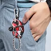 Diamond Painting PET Double Sided Football Club Keyring for Home Birthday Party Decor