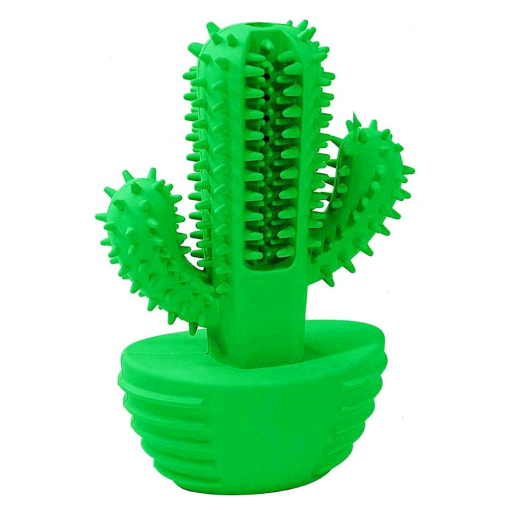 

Cactus Pet Dog Molar Stick Rubber Toothbrush Sounding Toy, 501 Original