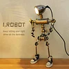 [Coming Soon] HD-19, Robot-Shaped Cyberpunk Table Lamp Decor