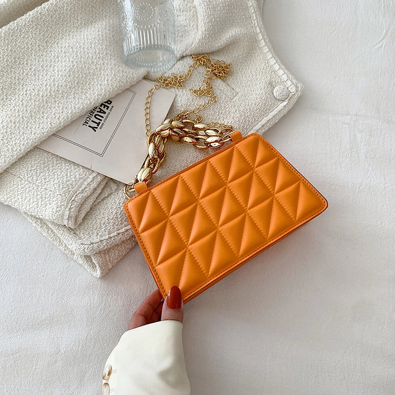 Small Pu Leather Square Bag