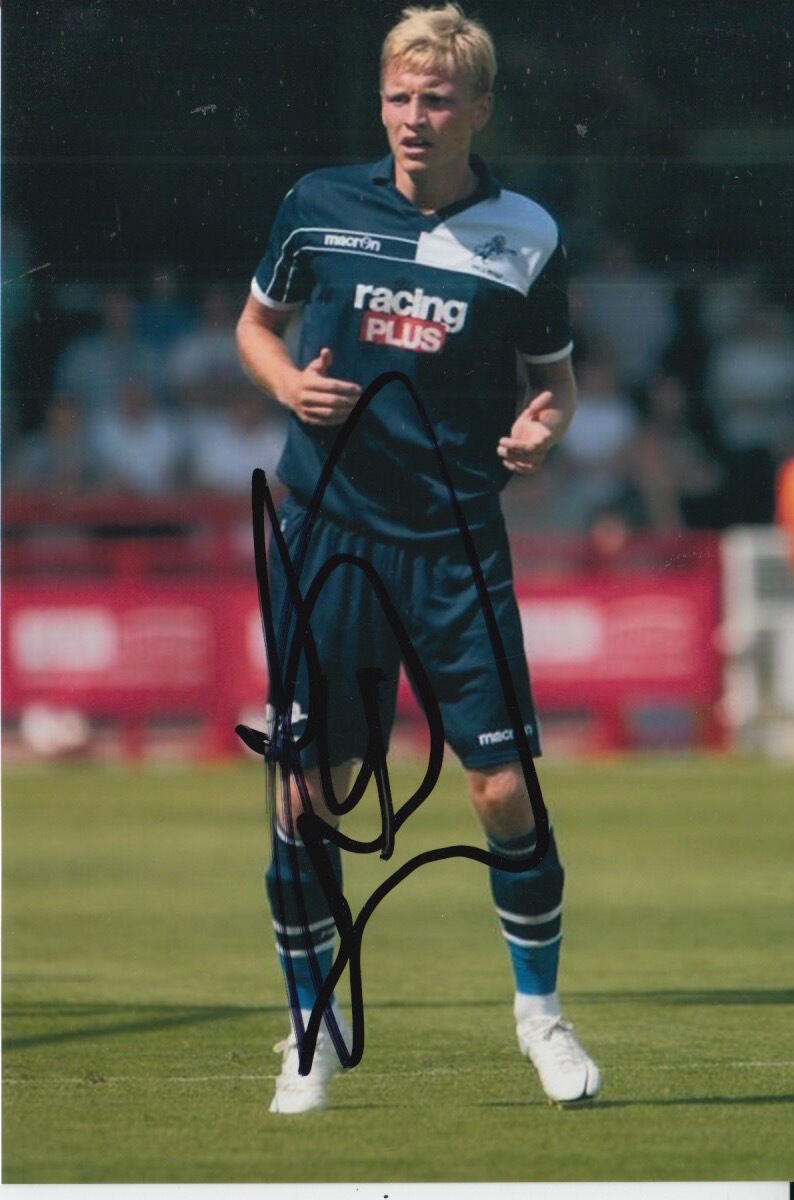 MILLWALL HAND SIGNED JOSH WRIGHT 6X4 Photo Poster painting 1.