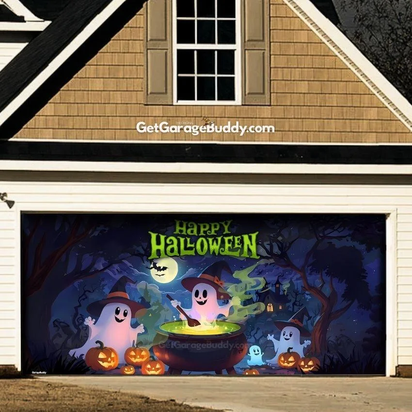 GarageBuddy Halloween Garage Door Covers