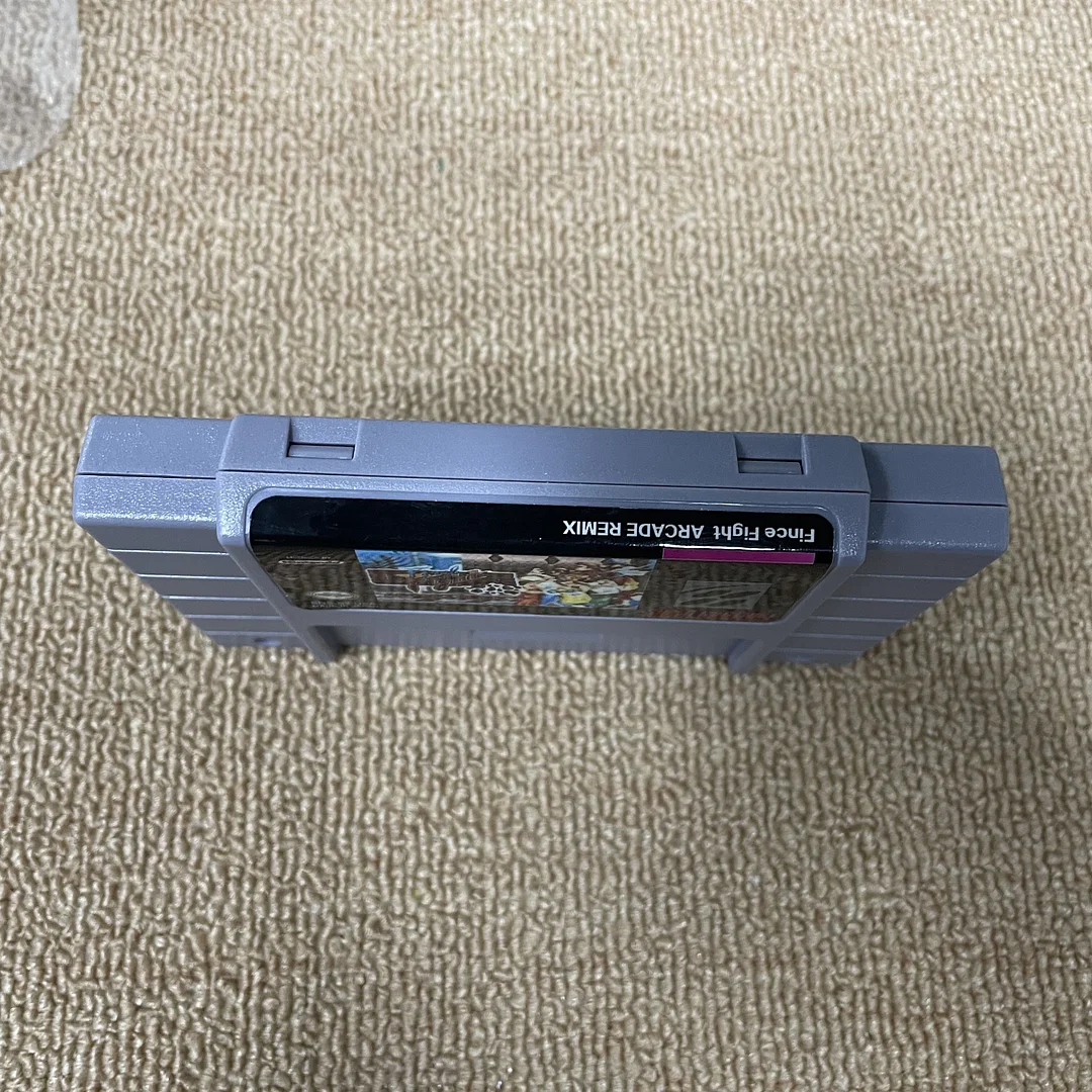 Final Fight Arcade Remix SNES For Super Nintendo Entertainment System - 16 Bit US Version Game Cartridge