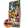 (40*70cm)Santa Claus - Full Round Drill Diamond Painting