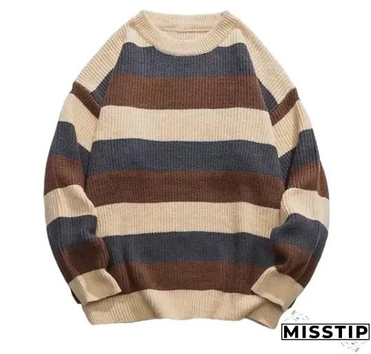 Walter Striped Knitted Pullover