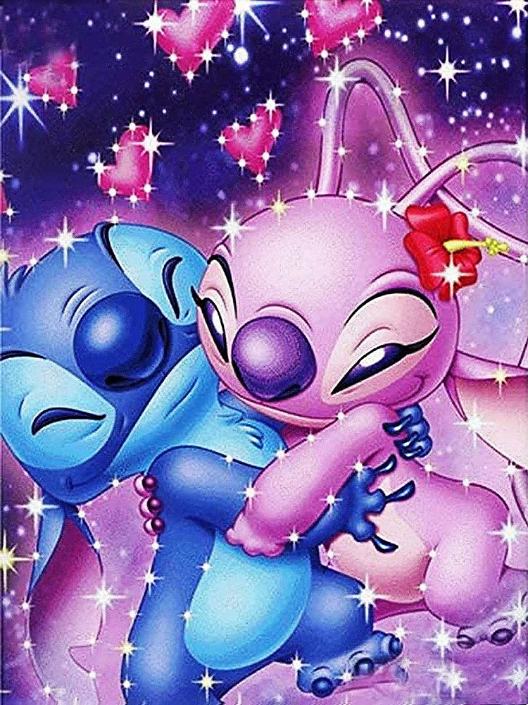  Valentine\\\'S Stitch 40*55CM (Canvas)AB Round Drill Diamond Painting gbfke