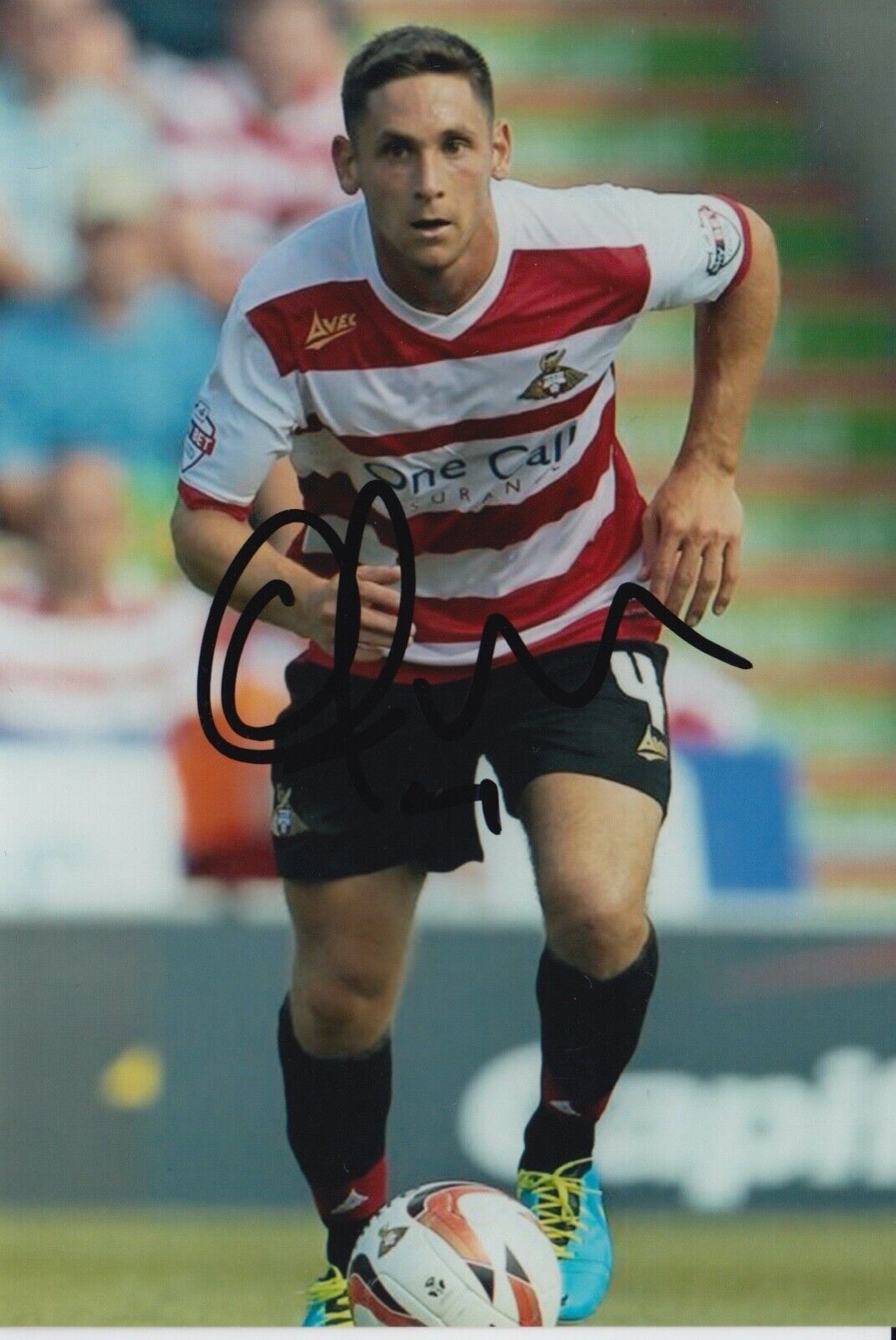 JOHN OSTER HAND SIGNED 6X4 Photo Poster painting - FOOTBALL AUTOGRAPH - DONCASTER ROVERS 1.