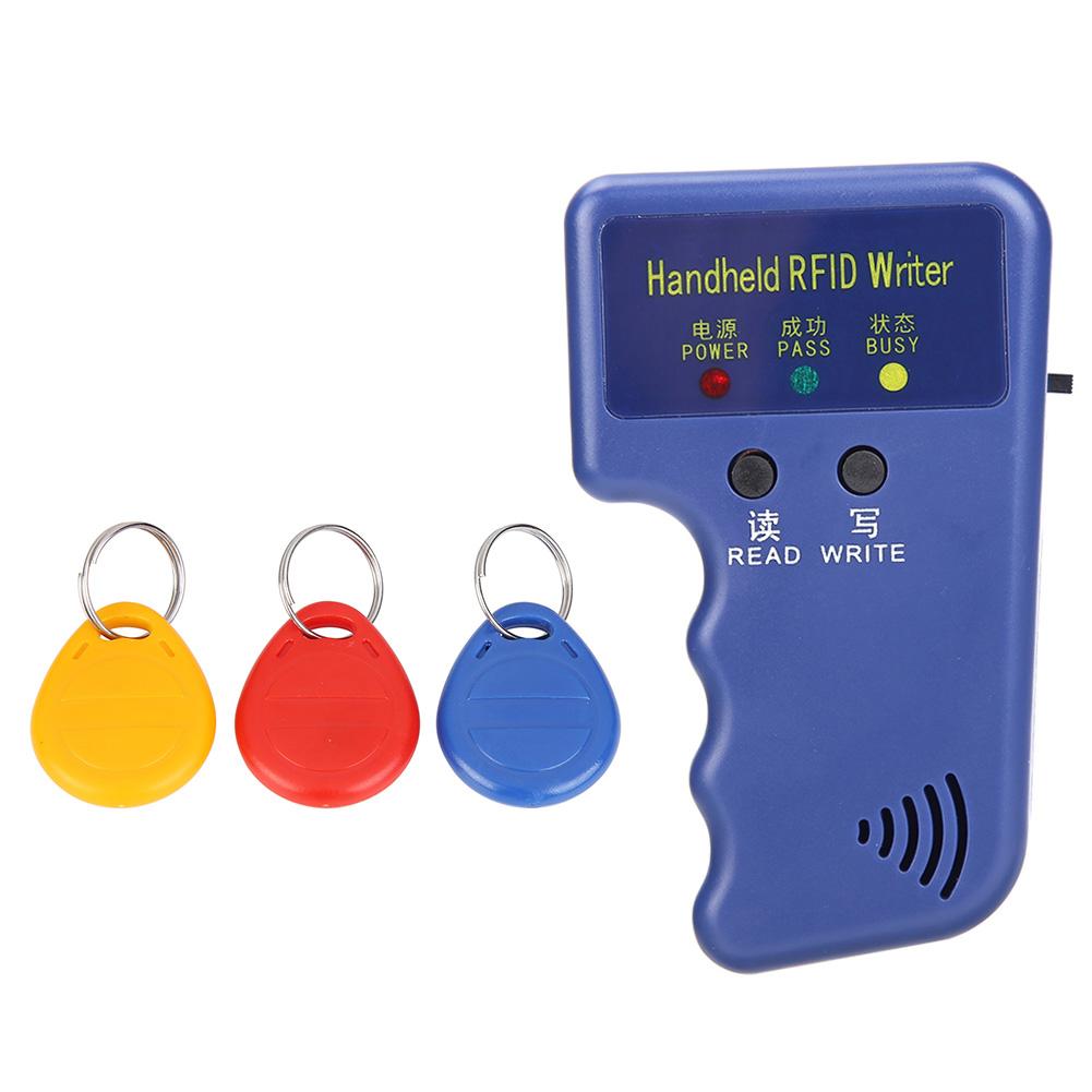 

Handheld 125KHz RFID Duplicator Key Copier Reader Writer ID Card Programmer, Id card and rfid writer, 501 Original