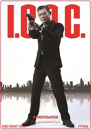 PRE-ORDER Fire Point Toys Hong Kong Independent Commission Against Corruption Investigator Luk Sir 2.0 1/6 Action Figrue