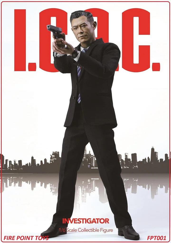 PRE-ORDER Fire Point Toys Hong Kong Independent Commission Against Corruption Investigator Luk Sir 2.0 1/6 Action Figrue