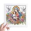 5D DIY Partial Special Shaped Drill Diamond Painting Madonna Art 19.2x19.2cm